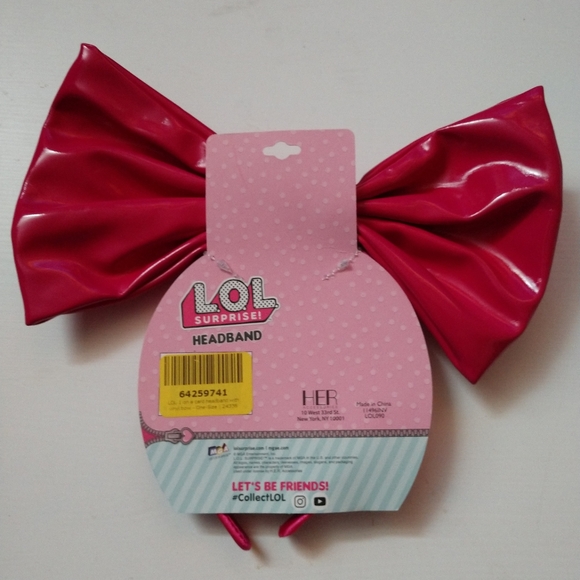 LOL Surprise Diva Bow Headband NWT - Picture 3 of 3